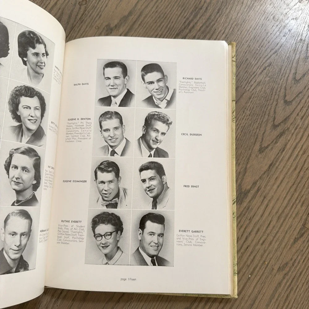 1953 Saint Joseph Junior College Yearbook St Joseph Missouri The Griffon